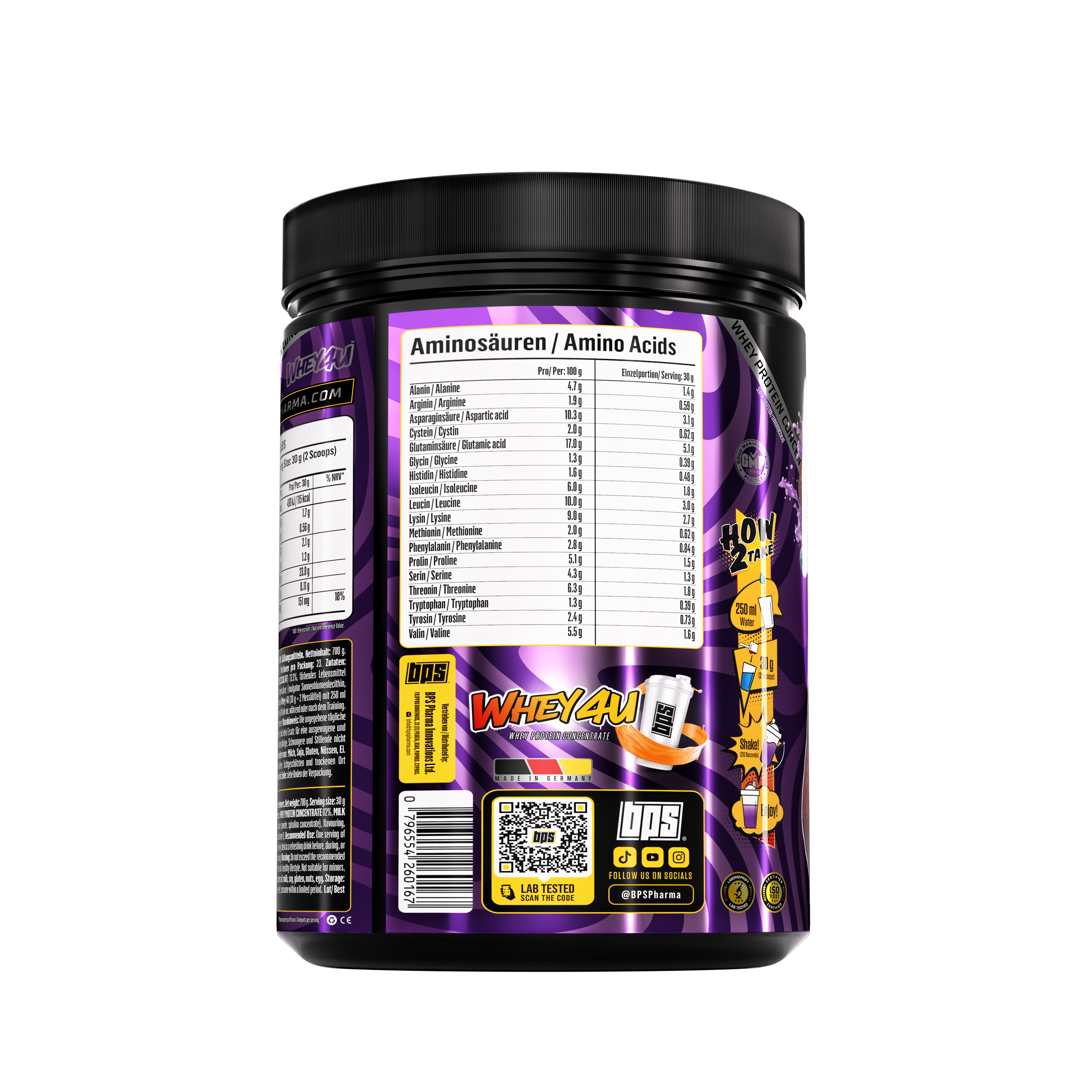 Whey4U - Whey Protein Konzentrat + Isolat