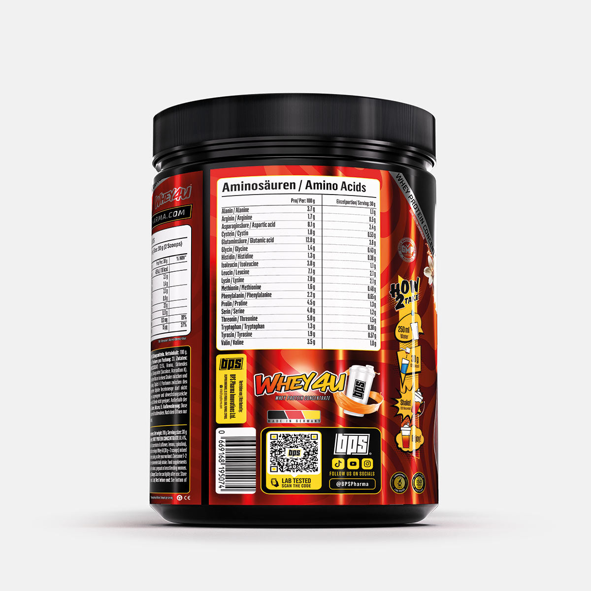 Whey4U - Whey Protein Konzentrat + Isolat